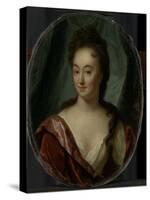 Miss Van Gool, Lady Companion of Clara Van Citters-Godfried Schalcken-Stretched Canvas