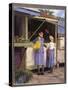 Miss Violet And Daisy-Bill Makinson-Stretched Canvas