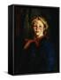 Miss Violet Organ (Katie McNamara)-Robert Henri-Framed Stretched Canvas