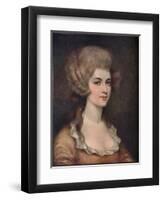 Miss Whitefoorde, c1754-1802, (1914)-George Romney-Framed Giclee Print