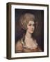 Miss Whitefoorde, c1754-1802, (1914)-George Romney-Framed Giclee Print