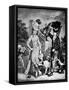 Miss Wicket and Miss Trigger, 1770-John Collet-Framed Stretched Canvas