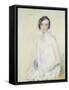 Miss Winifred Barnes-Ambrose Mcevoy-Framed Stretched Canvas