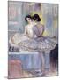 Miss Zambelli in Her Dressing Room; Mademoiselle Zambelli Dans Sa Loge, 1912-Henri Lebasque-Mounted Giclee Print