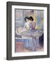 Miss Zambelli in her Dressing Room-Henri Lebasque-Framed Giclee Print