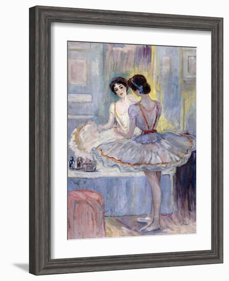 Miss Zambelli in her Dressing Room-Henri Lebasque-Framed Giclee Print