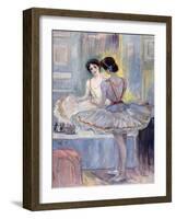 Miss Zambelli in her Dressing Room-Henri Lebasque-Framed Giclee Print