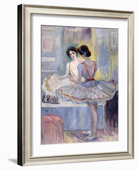 Miss Zambelli in her Dressing Room-Henri Lebasque-Framed Giclee Print