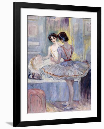 Miss Zambelli in her Dressing Room-Henri Lebasque-Framed Giclee Print