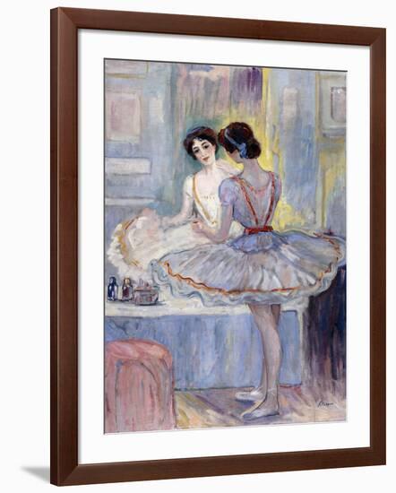 Miss Zambelli in her Dressing Room-Henri Lebasque-Framed Giclee Print