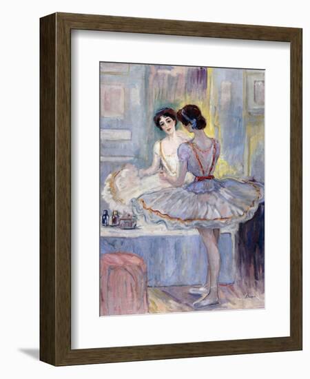 Miss Zambelli in her Dressing Room-Henri Lebasque-Framed Giclee Print