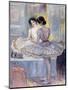 Miss Zambelli in her Dressing Room-Henri Lebasque-Mounted Premium Giclee Print