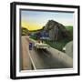 "Missed Exit", June 15, 1957-George Hughes-Framed Giclee Print