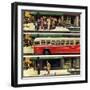 "Missed the Bus," September 10, 1949-Thornton Utz-Framed Giclee Print