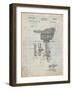 Missile Launcher Patent-Cole Borders-Framed Art Print