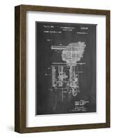 Missile Launcher Patent-null-Framed Art Print