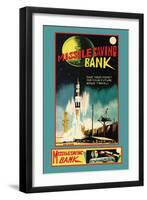 Missile Savings Bank-null-Framed Art Print