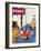 "Missing Shoe" Saturday Evening Post Cover, September 8, 1951-Jack Welch-Framed Giclee Print