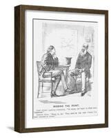 Missing the Point, 1872-George Du Maurier-Framed Giclee Print