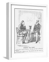 Missing the Point, 1872-George Du Maurier-Framed Giclee Print