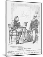 Missing the Point, 1872-George Du Maurier-Mounted Giclee Print