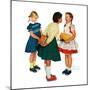 "Missing tooth", September 7,1957-Norman Rockwell-Mounted Premium Giclee Print