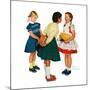 "Missing tooth", September 7,1957-Norman Rockwell-Mounted Giclee Print