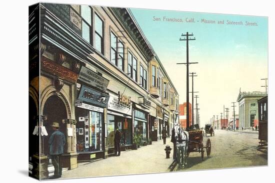 Mission and 16th Street, San Francisco, California-null-Stretched Canvas