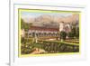 Mission and Grounds, Santa Barbara, California-null-Framed Premium Giclee Print