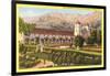 Mission and Grounds, Santa Barbara, California-null-Framed Art Print