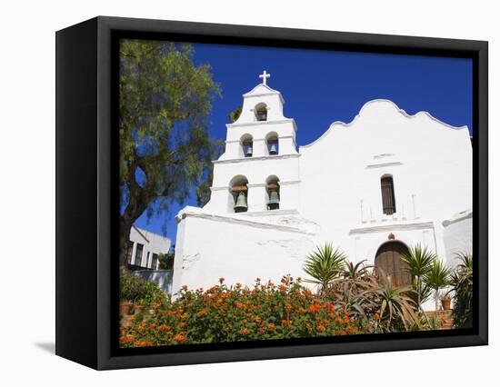 Mission Basilica San Diego De Alcala, San Diego, California-Richard Cummins-Framed Stretched Canvas