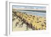 Mission Beach, San Diego, California-null-Framed Art Print