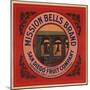 Mission Bells Brand - National City, California - Citrus Crate Label-Lantern Press-Mounted Art Print