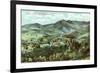 Mission Canyon, Santa Barbara, California-null-Framed Art Print