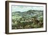 Mission Canyon, Santa Barbara, California-null-Framed Art Print