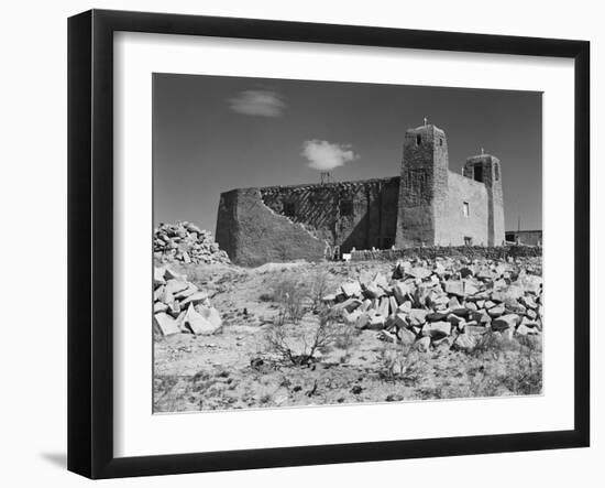 Mission Church of San Esteban Del Rey-GE Kidder Smith-Framed Photographic Print