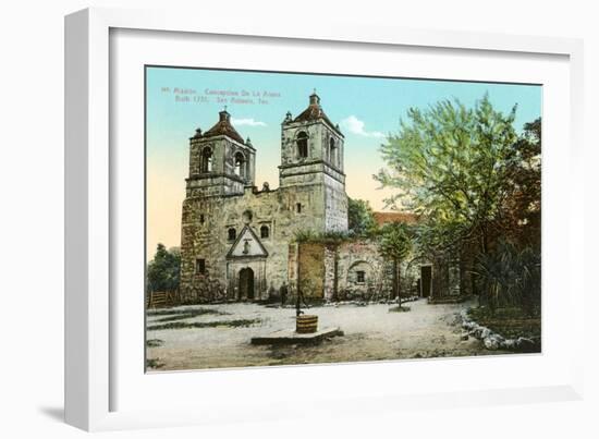 Mission Concepcion de la Acuna-null-Framed Art Print