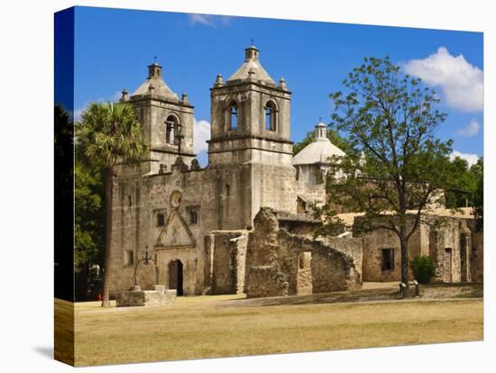 Mission Concepcion, San Antonio, Texas, United States of America, North America-Michael DeFreitas-Stretched Canvas