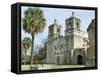 Mission Concepcion, San Antonio, Texas, USA-Ethel Davies-Framed Stretched Canvas