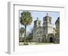 Mission Concepcion, San Antonio, Texas, USA-Ethel Davies-Framed Photographic Print