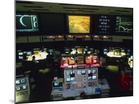 Mission Control At JPL, Pasadena, California-David Parker-Mounted Photographic Print