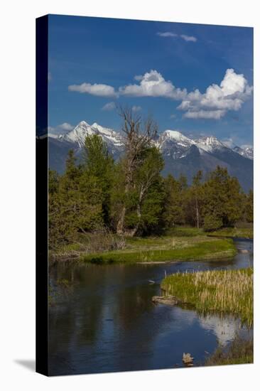 Mission Creek at the National Bison Range in Moiese, Montana, USA-Chuck Haney-Stretched Canvas