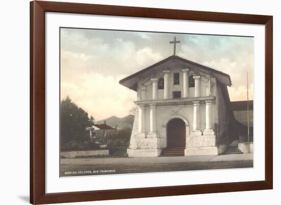 Mission Dolores-null-Framed Art Print