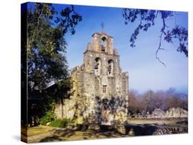 Mission Espada, Missions National Historic Park, San Antonio, Texas, USA-Rolf Nussbaumer-Stretched Canvas