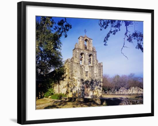 Mission Espada, Missions National Historic Park, San Antonio, Texas, USA-Rolf Nussbaumer-Framed Photographic Print