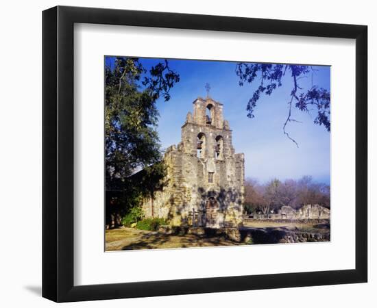 Mission Espada, Missions National Historic Park, San Antonio, Texas, USA-Rolf Nussbaumer-Framed Photographic Print