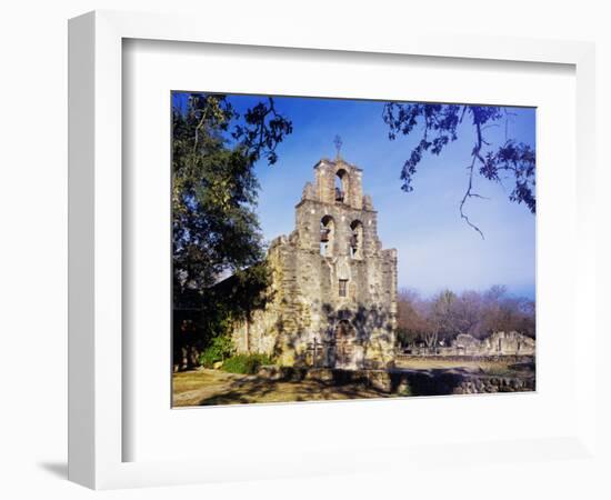 Mission Espada, Missions National Historic Park, San Antonio, Texas, USA-Rolf Nussbaumer-Framed Photographic Print