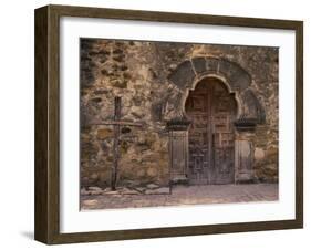 Mission Espada, San Antonio, Texas, USA-null-Framed Photographic Print