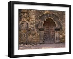 Mission Espada, San Antonio, Texas, USA-null-Framed Photographic Print