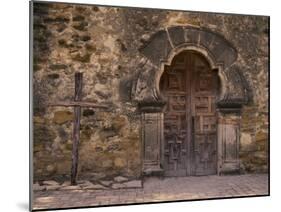 Mission Espada, San Antonio, Texas, USA-null-Mounted Photographic Print